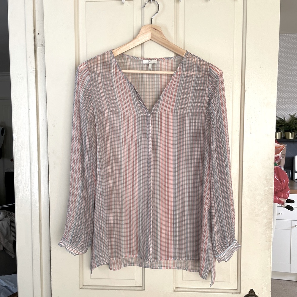 Joie 100% Silk Blouse - Size L